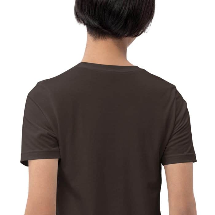 Unisex Staple T Shirt Brown Zoomed In 64b16f8169fef.jpg