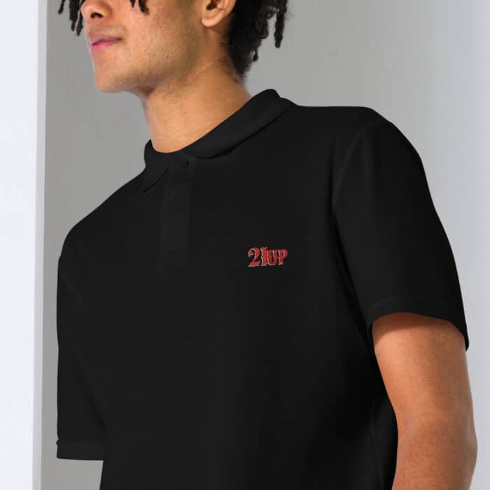 Unisex Pique Polo Shirt Black Zoomed In 64d4df93afb05.jpg