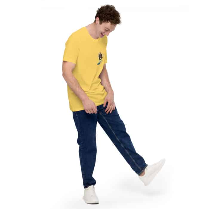 Unisex Staple T Shirt Yellow Right Front 64cbdcd77279c.jpg